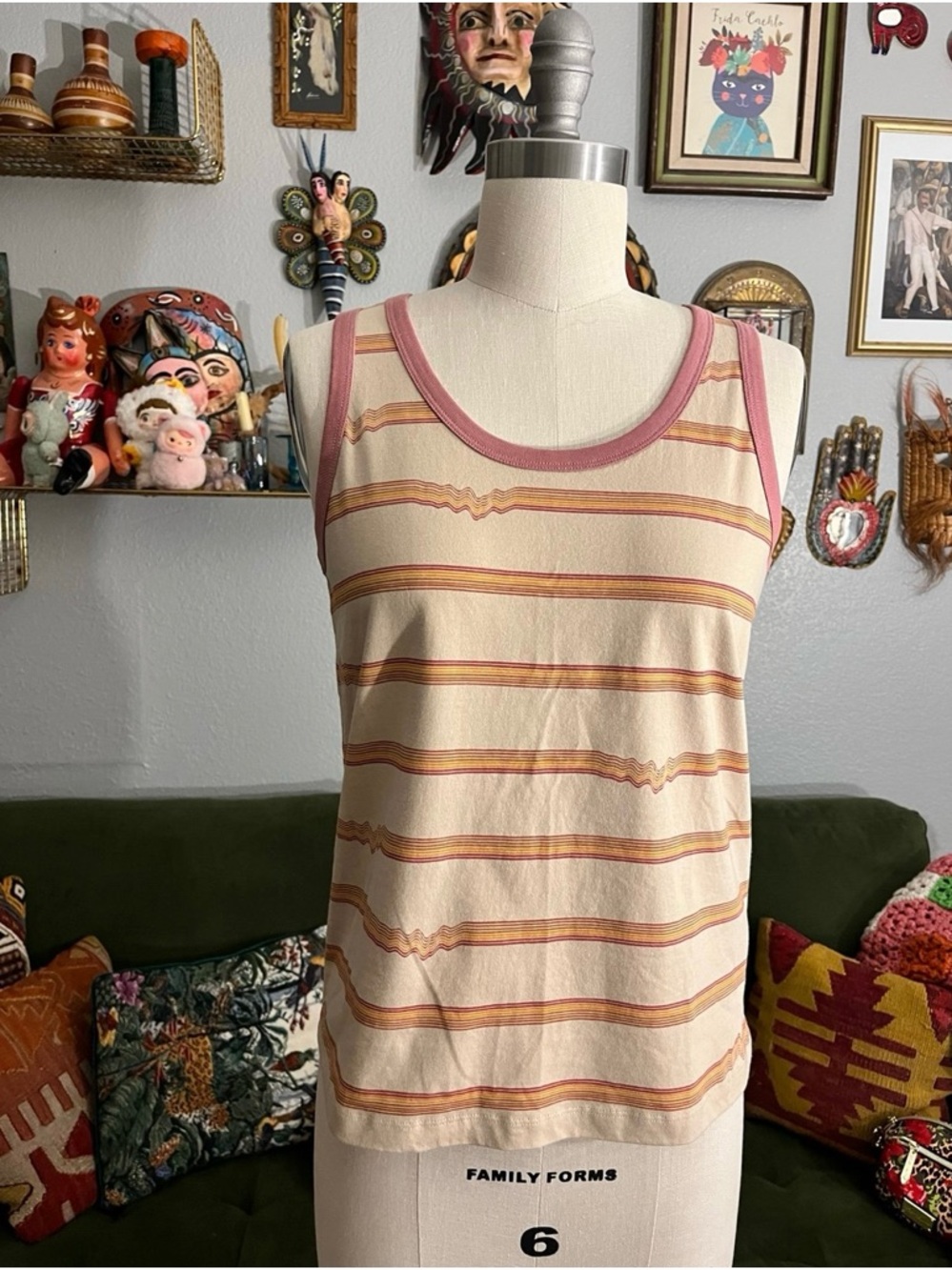Patagonia Women's Ridge Rise Stripe Repeat Organic Tank